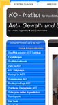 Mobile Screenshot of antiaggressionstraining-kiel.de